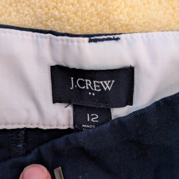 J.Crew F Dark Navy Shorts 12 - Picture 1 of 4